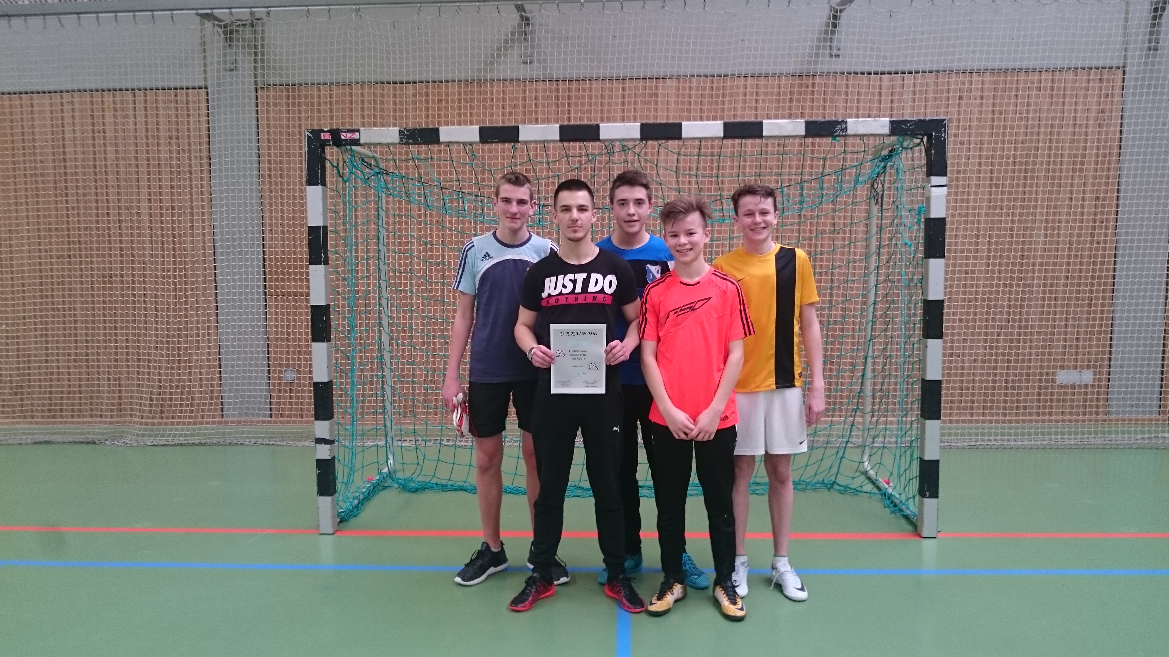 Schulinternes Fußballturnier